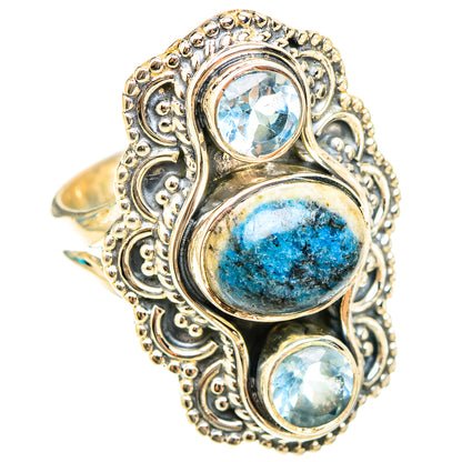 K2 Azurite Rings handcrafted by Ana Silver Co - RING119567 - Photo 2