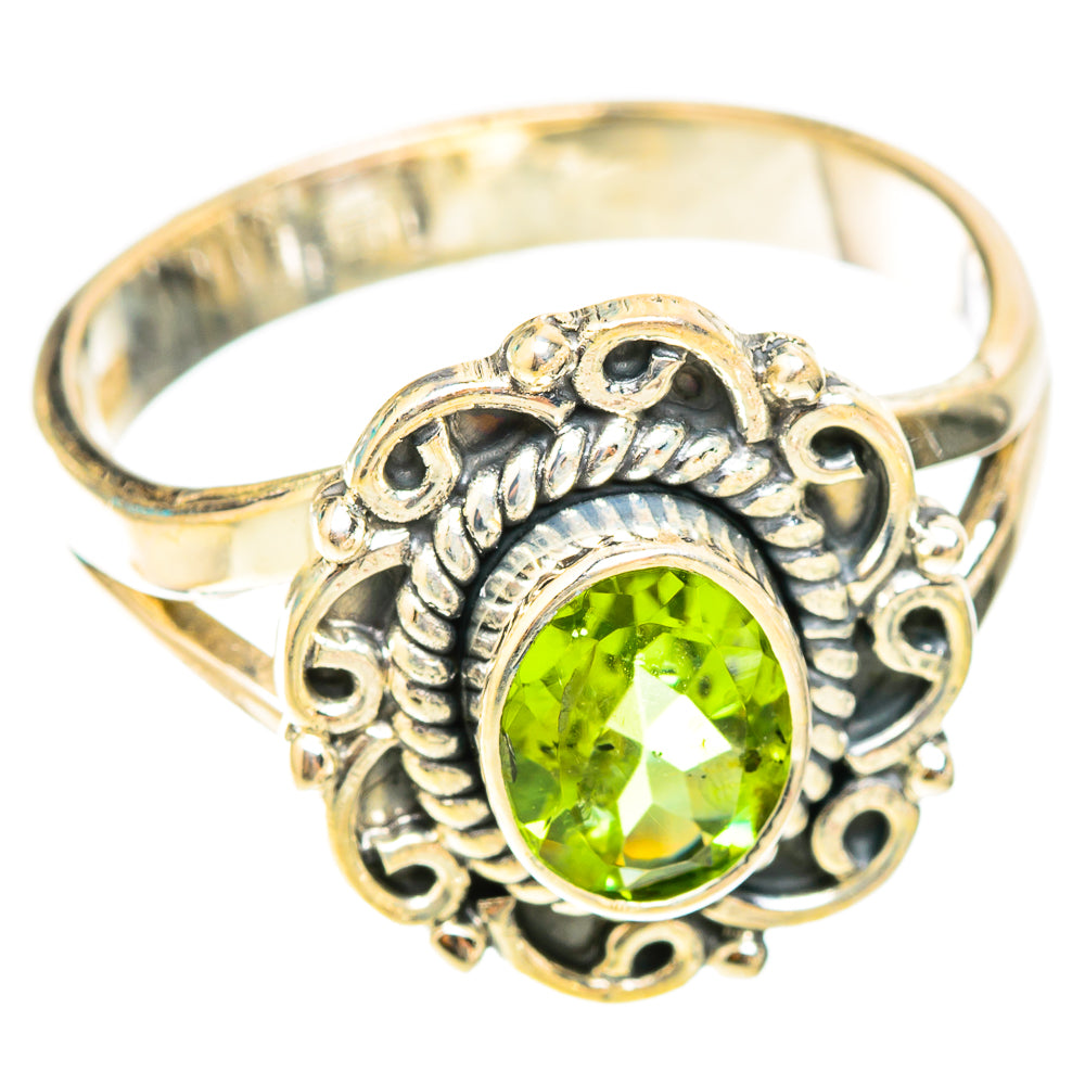 Peridot Rings handcrafted by Ana Silver Co - RING119575 - Photo 2