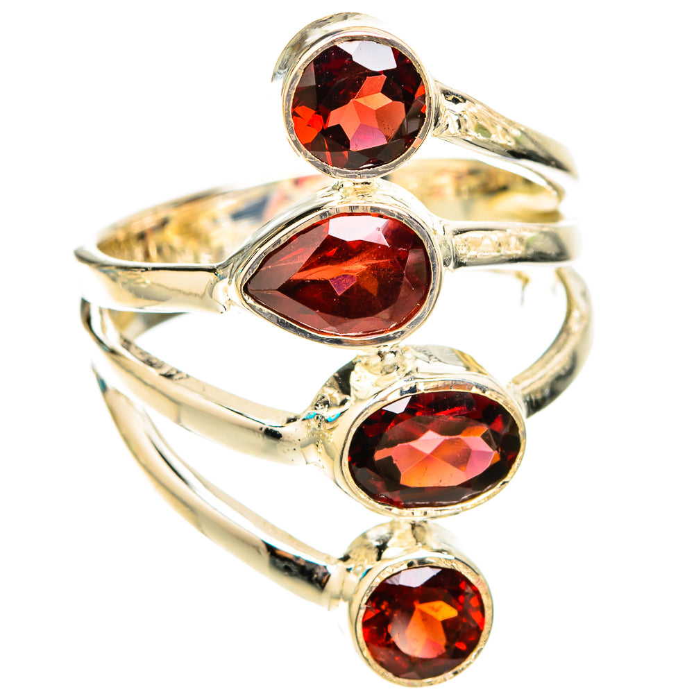 Garnet Rings handcrafted by Ana Silver Co - RING119581 - Photo 2