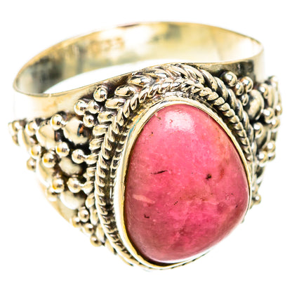 Rhodonite Rings handcrafted by Ana Silver Co - RING119605 - Photo 2