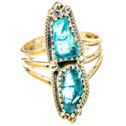 Apatite Rings handcrafted by Ana Silver Co - RING119616 - Photo 2