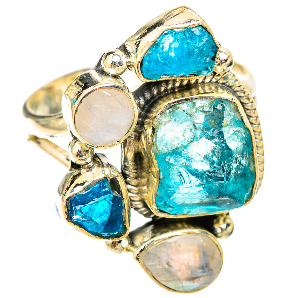 Apatite Rings handcrafted by Ana Silver Co - RING119618 - Photo 2