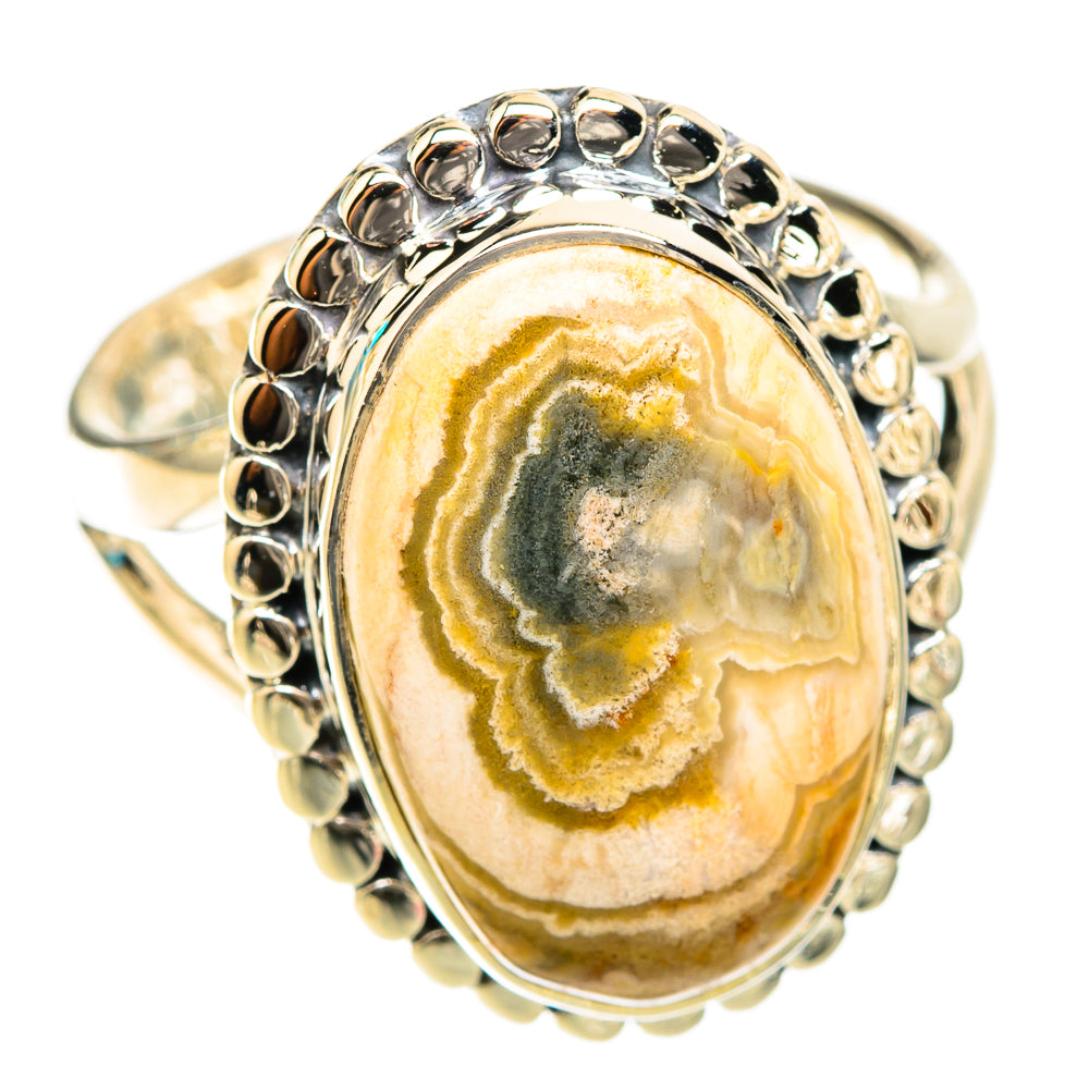 Ocean Jasper Rings handcrafted by Ana Silver Co - RING119624 - Photo 2