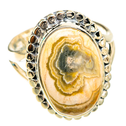 Ocean Jasper Rings handcrafted by Ana Silver Co - RING119624 - Photo 2