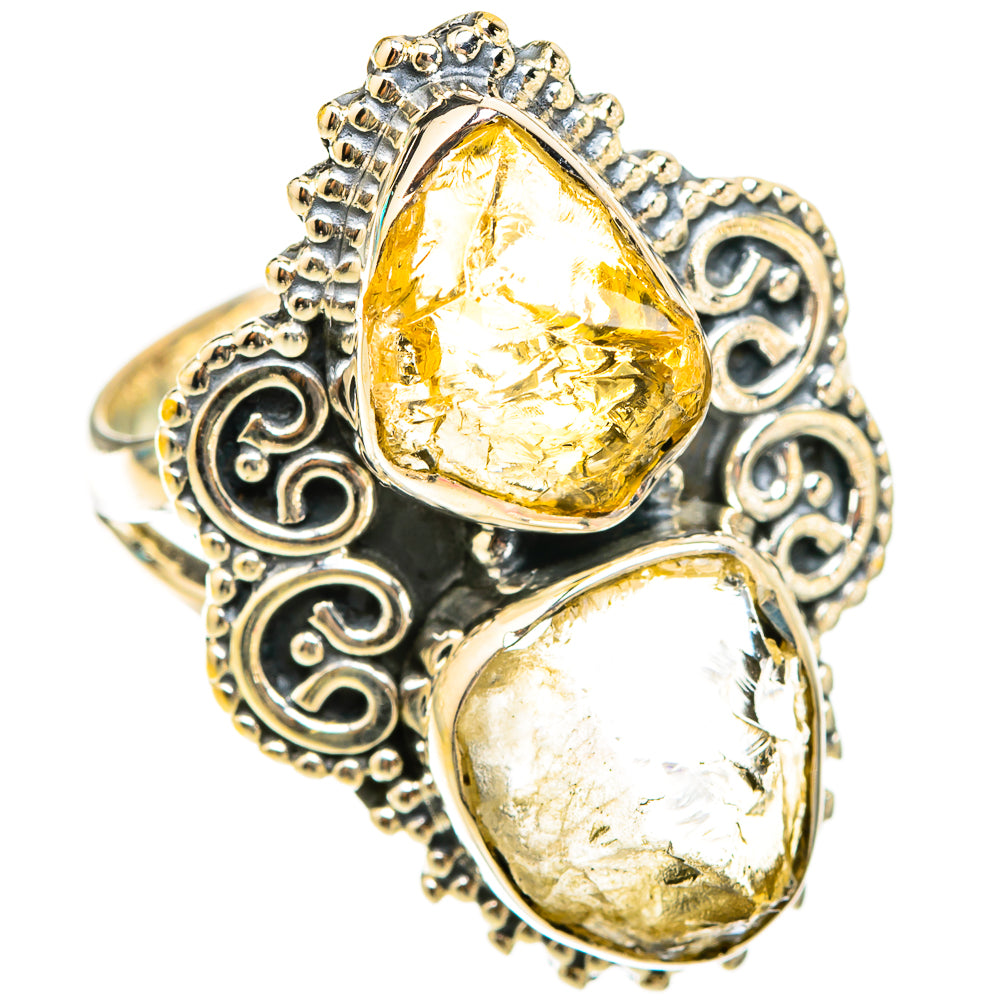 Citrine Rings handcrafted by Ana Silver Co - RING119626 - Photo 2