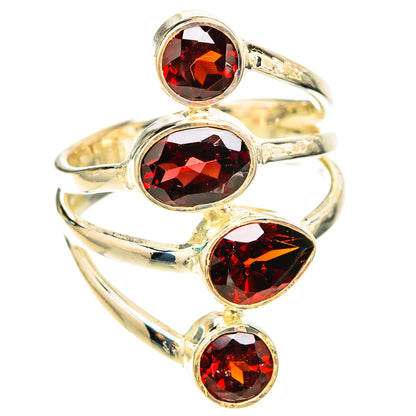 Garnet Rings handcrafted by Ana Silver Co - RING119630 - Photo 2