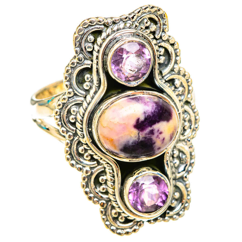 Tiffany Stone Rings handcrafted by Ana Silver Co - RING119632 - Photo 2