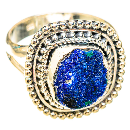 Azurite Rings handcrafted by Ana Silver Co - RING119641 - Photo 2