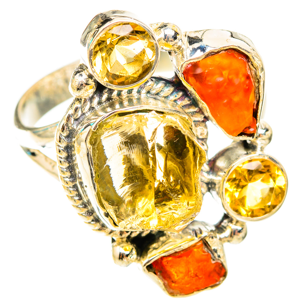 Citrine Rings handcrafted by Ana Silver Co - RING119650 - Photo 2