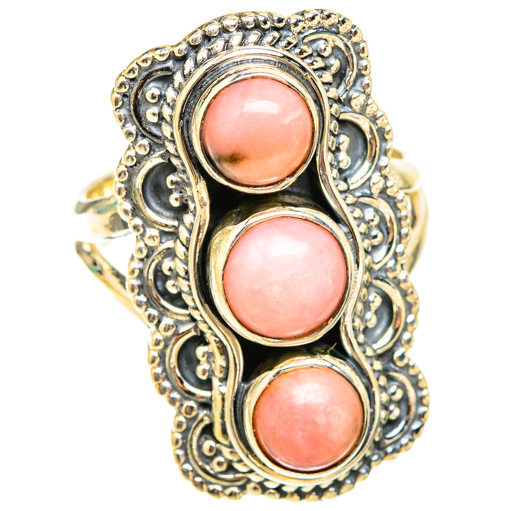 Pink Opal Rings handcrafted by Ana Silver Co - RING119653 - Photo 2