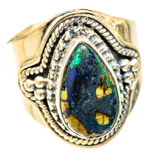 Azurite Rings handcrafted by Ana Silver Co - RING119660 - Photo 2