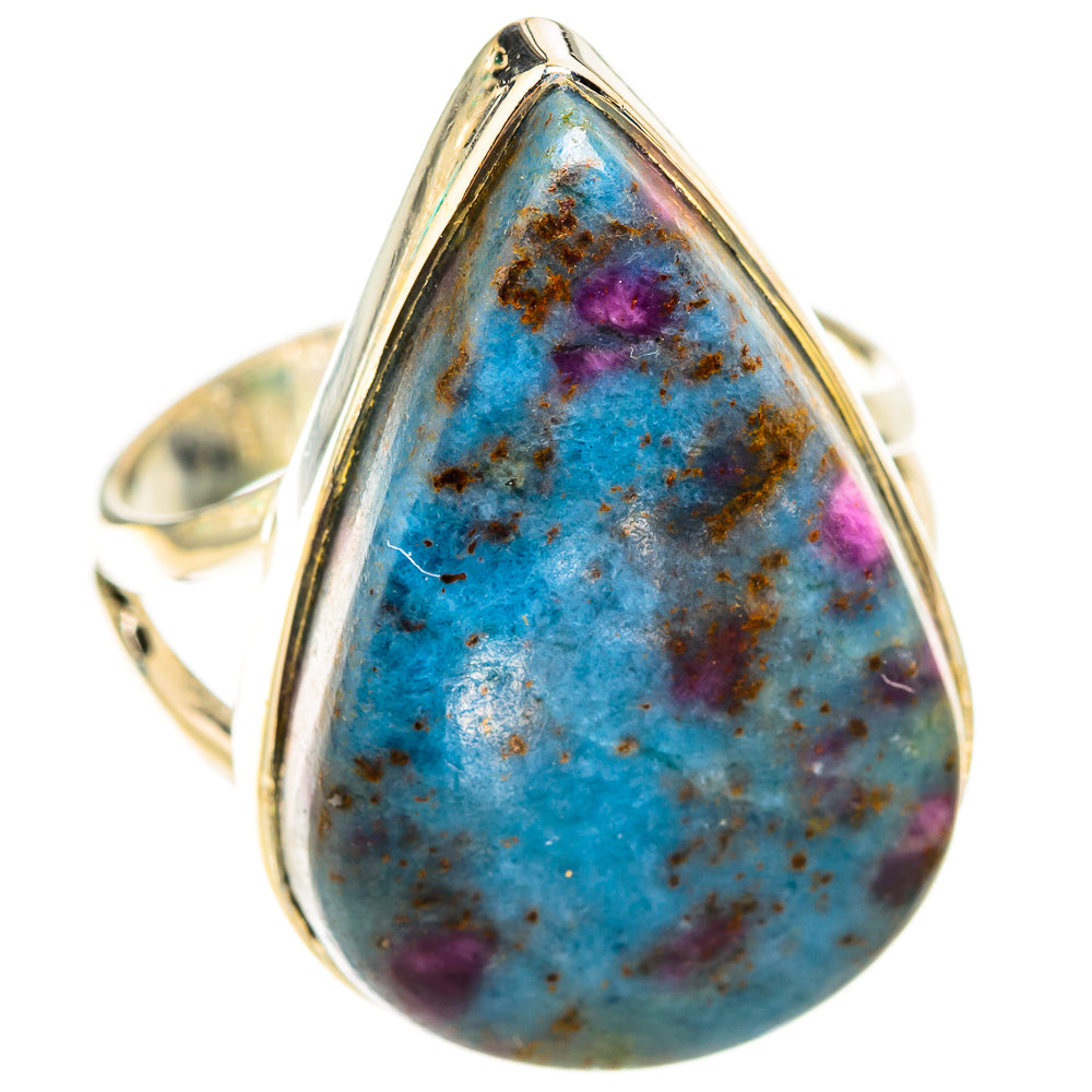 Ruby Fuchsite Rings handcrafted by Ana Silver Co - RING119691 - Photo 2
