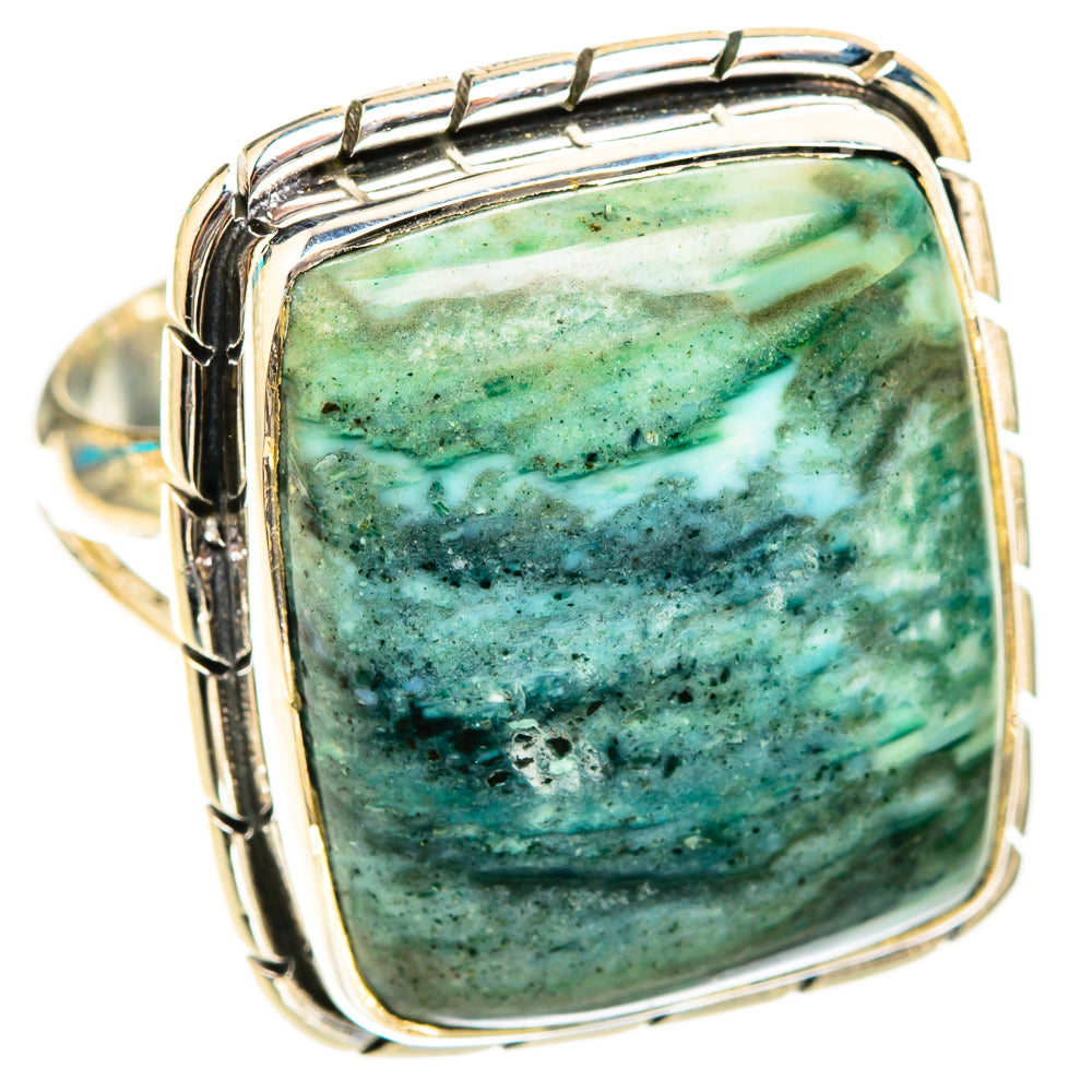 Ocean Jasper Rings handcrafted by Ana Silver Co - RING119699 - Photo 2