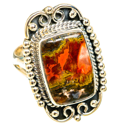 Moroccan Agate Rings handcrafted by Ana Silver Co - RING119704 - Photo 2