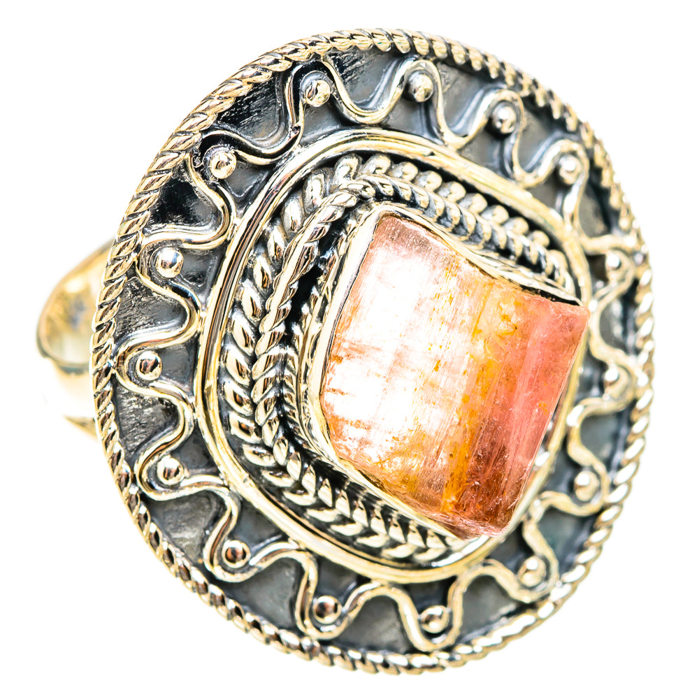 Pink Tourmaline Rings handcrafted by Ana Silver Co - RING119709 - Photo 2