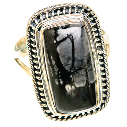 Picasso Jasper Rings handcrafted by Ana Silver Co - RING119717 - Photo 2
