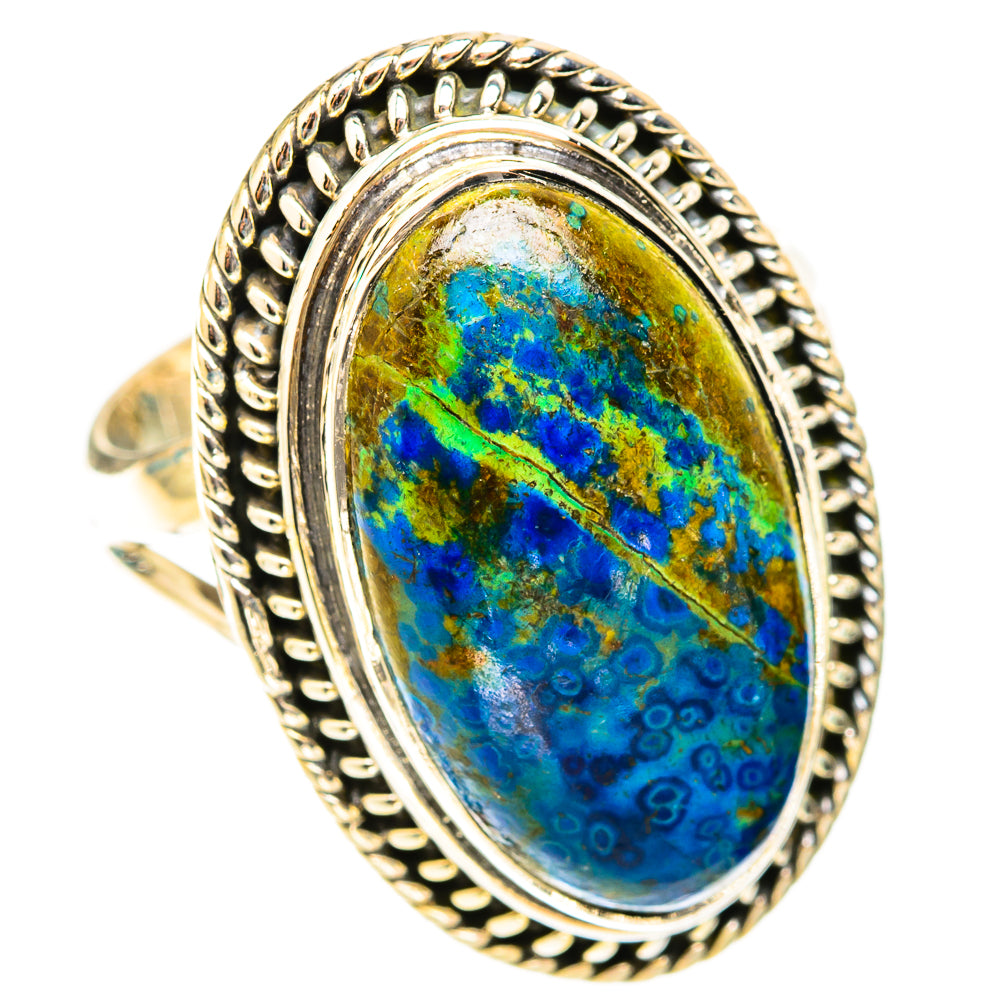 Azurite Rings handcrafted by Ana Silver Co - RING119724 - Photo 2