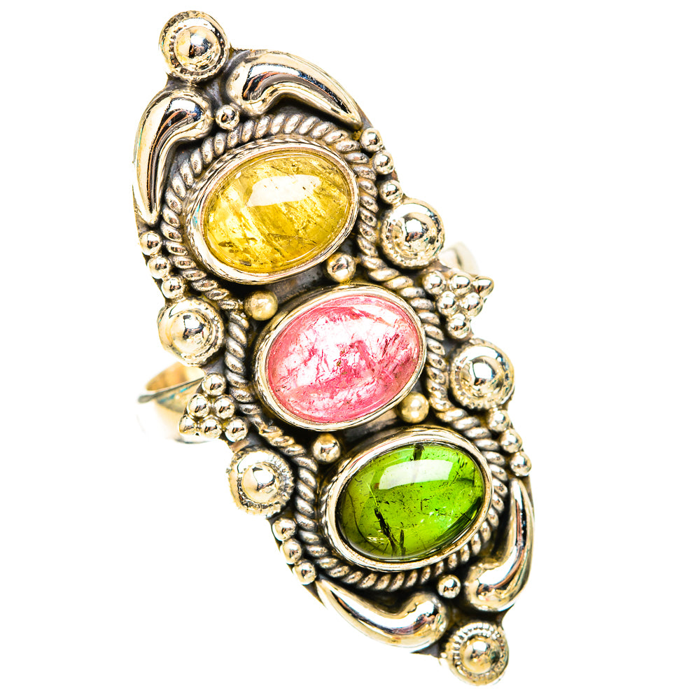 Tourmaline Rings handcrafted by Ana Silver Co - RING119727 - Photo 2