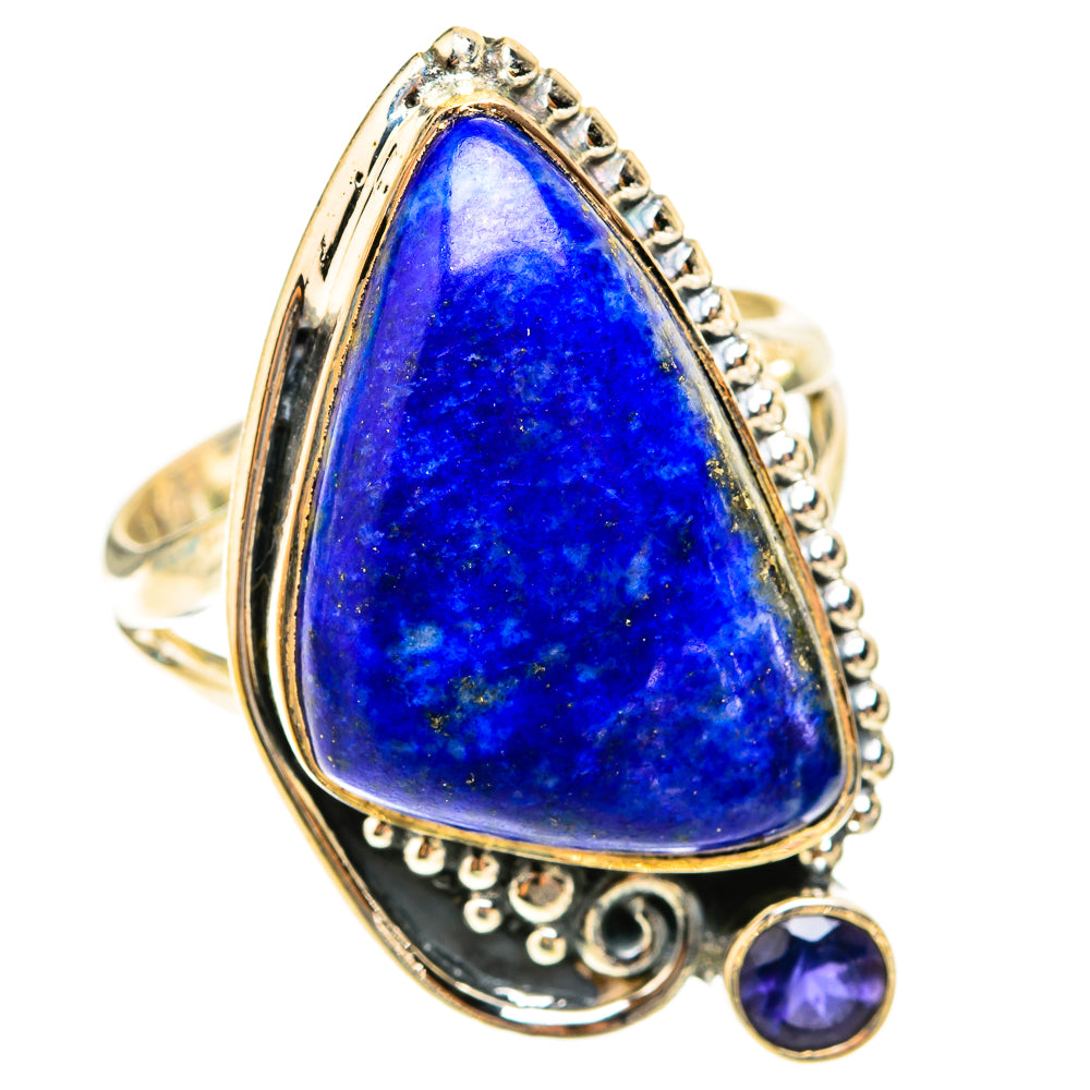 Lapis Lazuli Rings handcrafted by Ana Silver Co - RING119735 - Photo 2