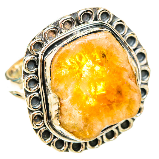 Citrine Rings handcrafted by Ana Silver Co - RING119756 - Photo 2
