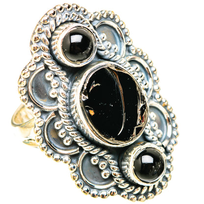 Shungite Rings handcrafted by Ana Silver Co - RING119765 - Photo 2