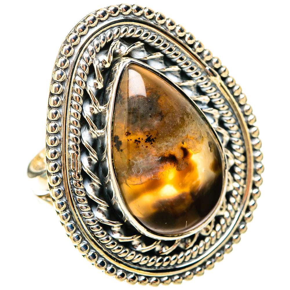 Montana Agate Rings handcrafted by Ana Silver Co - RING119789 - Photo 2