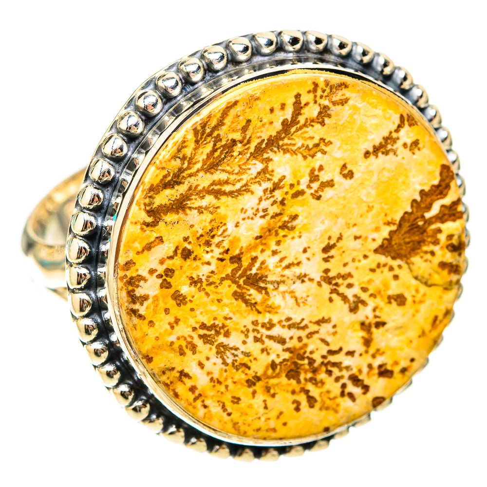 Germany Psilomelane Dendritic Rings handcrafted by Ana Silver Co - RING119791 - Photo 2