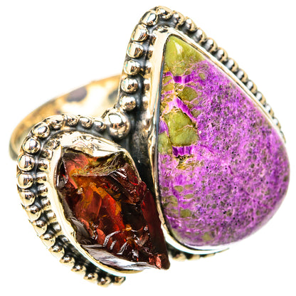 Stichtite Rings handcrafted by Ana Silver Co - RING119797 - Photo 2