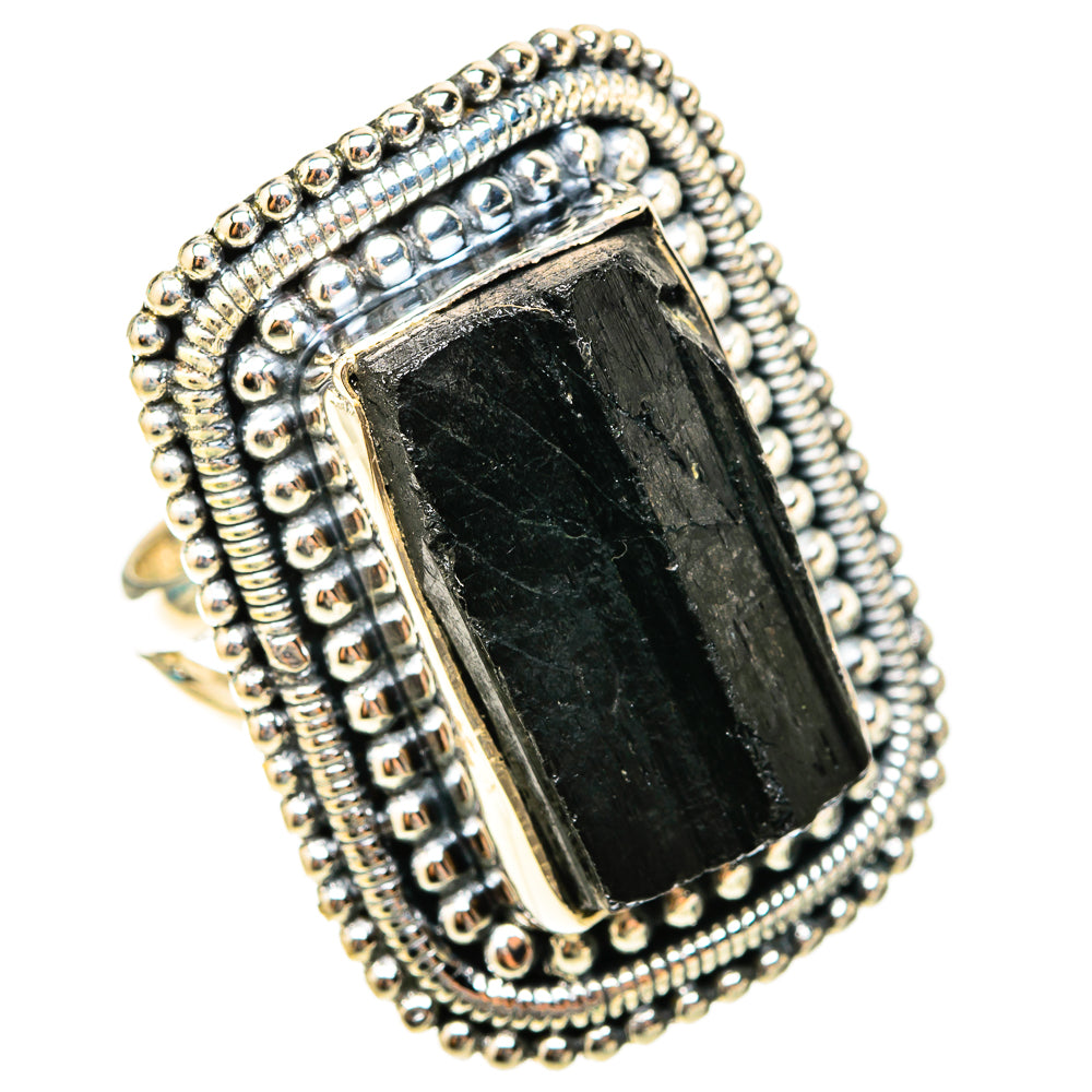 Tektite Rings handcrafted by Ana Silver Co - RING119801 - Photo 2