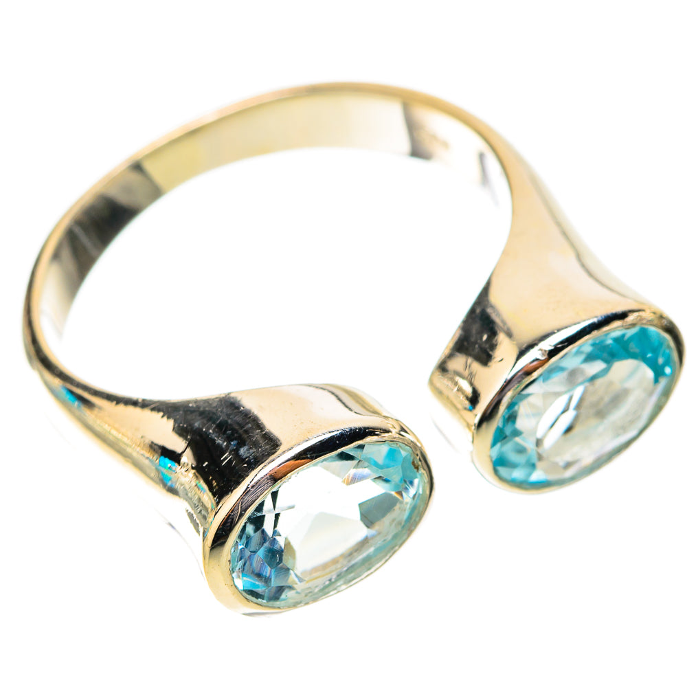 Blue Topaz Rings handcrafted by Ana Silver Co - RING119817 - Photo 2