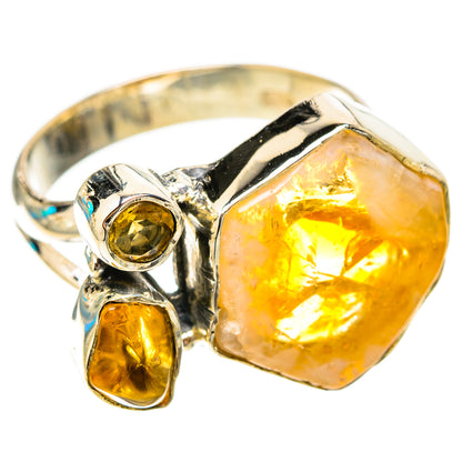 Citrine Rings handcrafted by Ana Silver Co - RING119827 - Photo 2