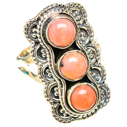 Pink Opal Rings handcrafted by Ana Silver Co - RING119828 - Photo 2