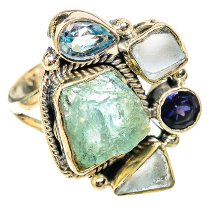 Aquamarine Rings handcrafted by Ana Silver Co - RING119842 - Photo 2
