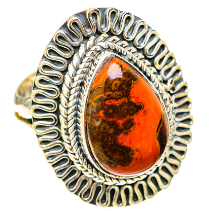 Moroccan Agate Rings handcrafted by Ana Silver Co - RING119857 - Photo 2