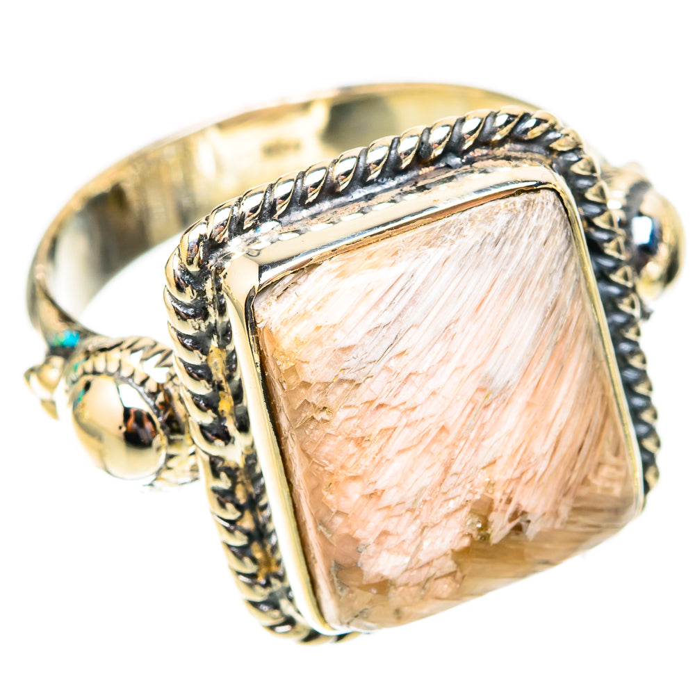 Scolecite Rings handcrafted by Ana Silver Co - RING119858 - Photo 2