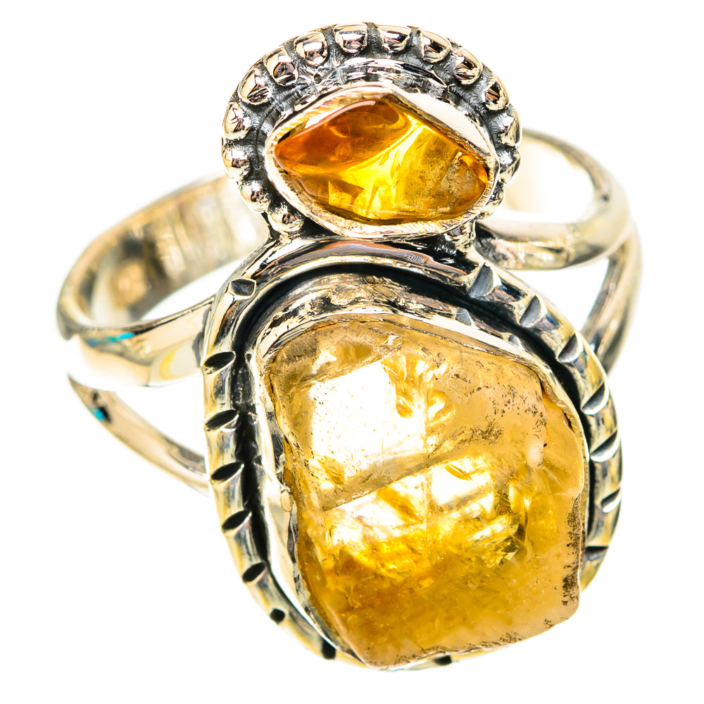 Citrine Rings handcrafted by Ana Silver Co - RING119859 - Photo 2