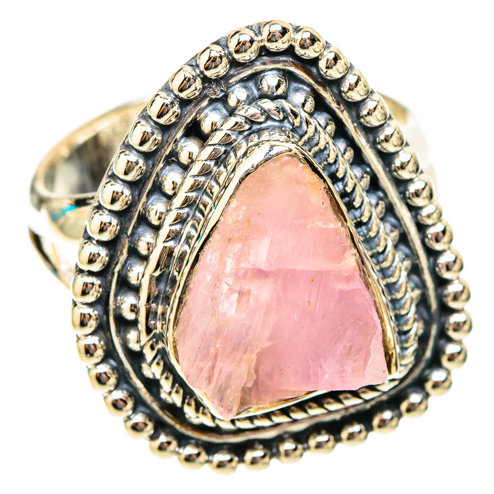 Rose Quartz Rings handcrafted by Ana Silver Co - RING119862 - Photo 2