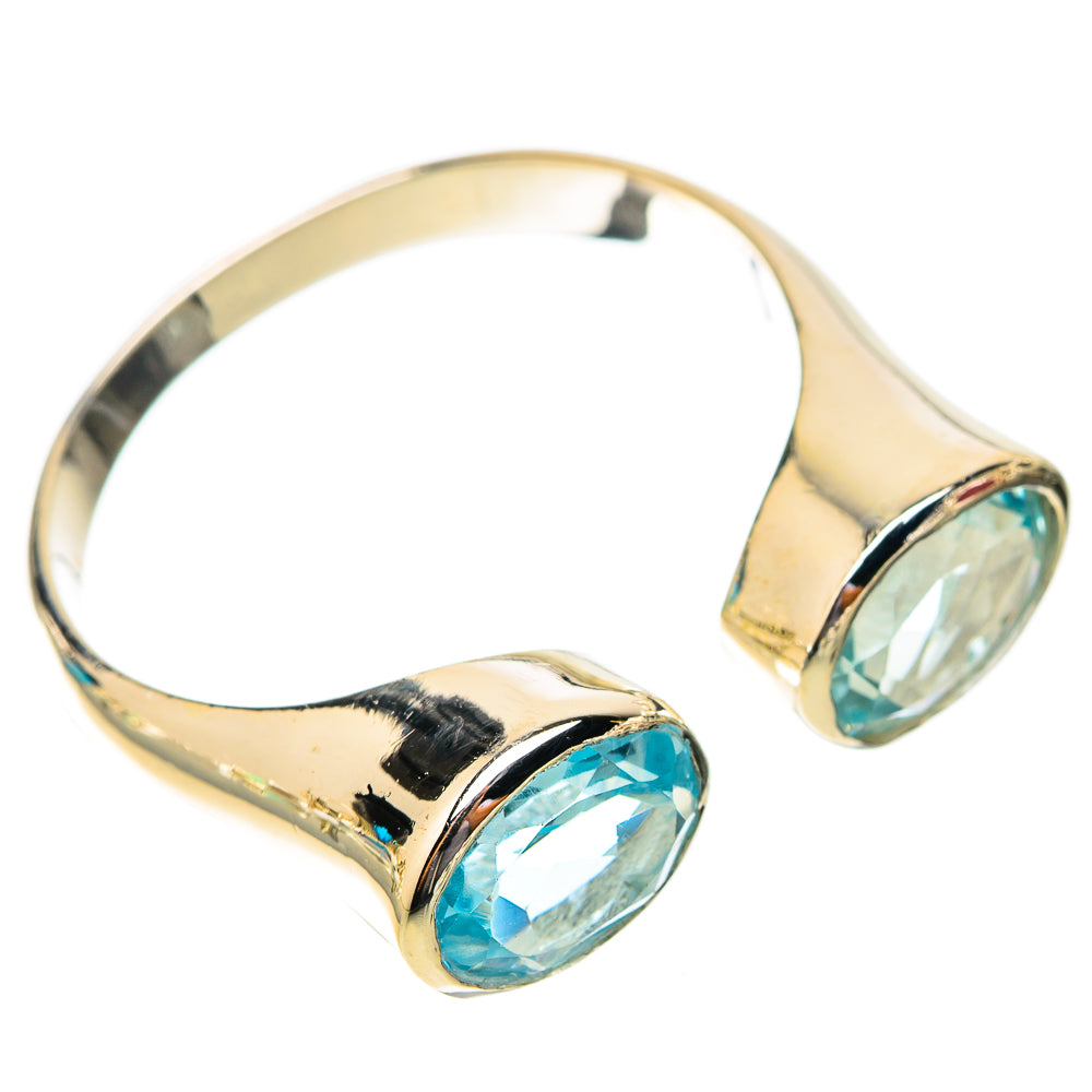 Blue Topaz Rings handcrafted by Ana Silver Co - RING119876 - Photo 2