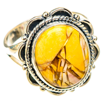 Brecciated Mookaite Rings handcrafted by Ana Silver Co - RING119888 - Photo 2