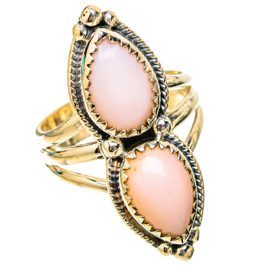 Pink Opal Rings handcrafted by Ana Silver Co - RING119891 - Photo 2