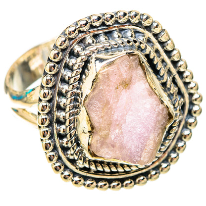 Rose Quartz Rings handcrafted by Ana Silver Co - RING119892 - Photo 2