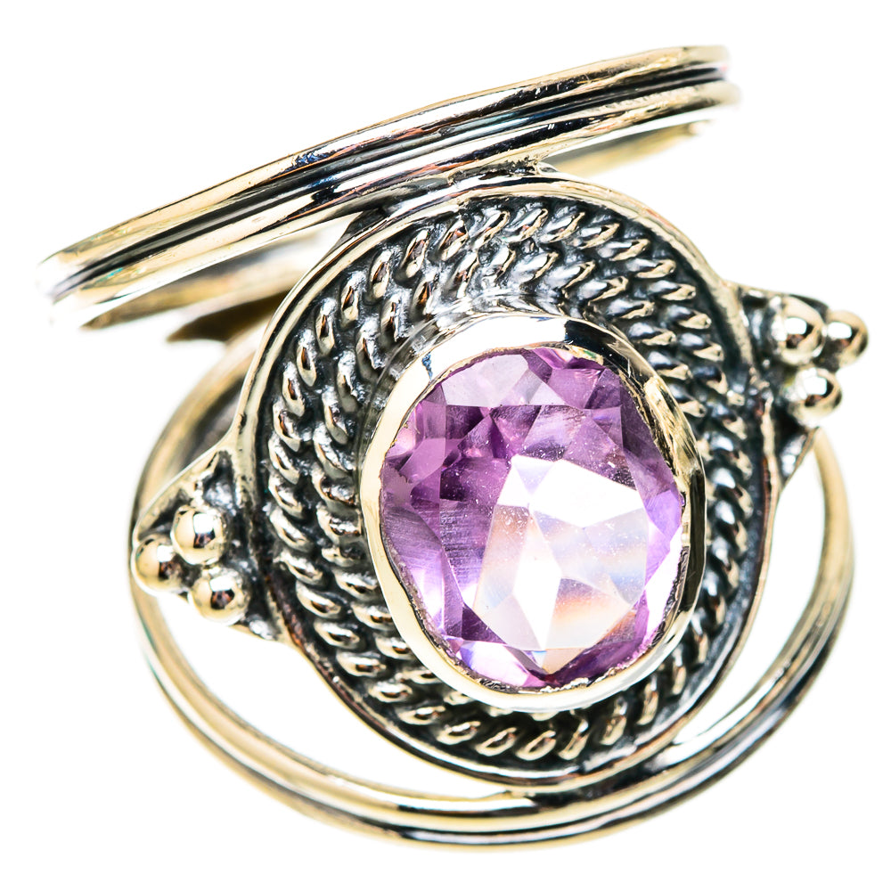 Amethyst Rings handcrafted by Ana Silver Co - RING119894 - Photo 2
