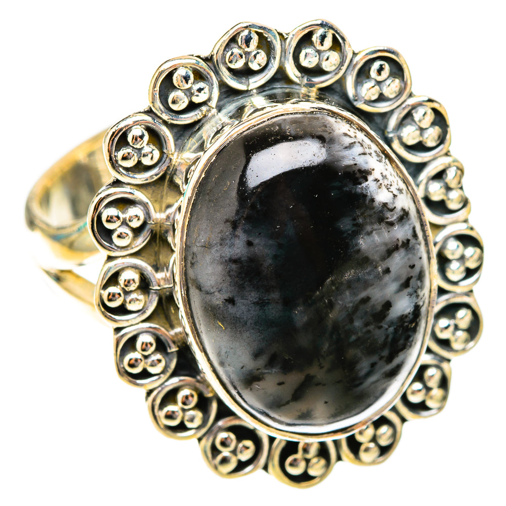 Dendritic Opal Rings handcrafted by Ana Silver Co - RING119895 - Photo 2