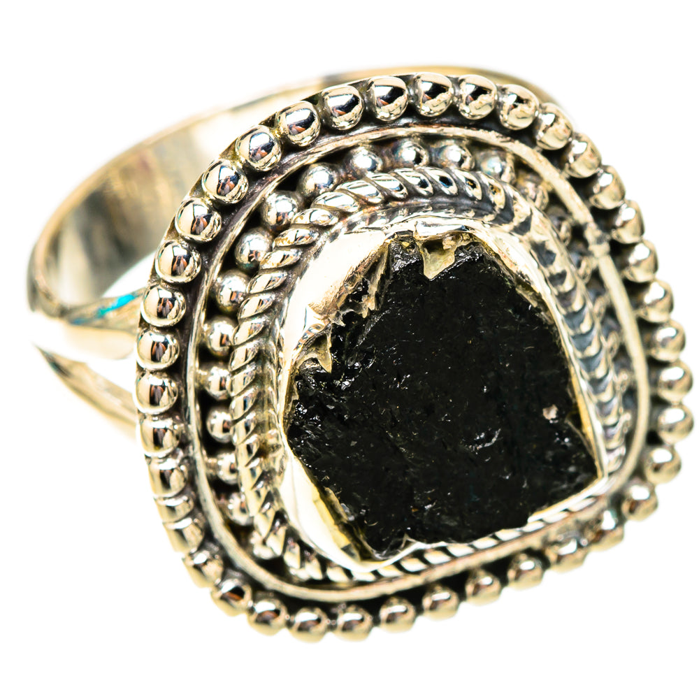 Tektite Rings handcrafted by Ana Silver Co - RING119896 - Photo 2