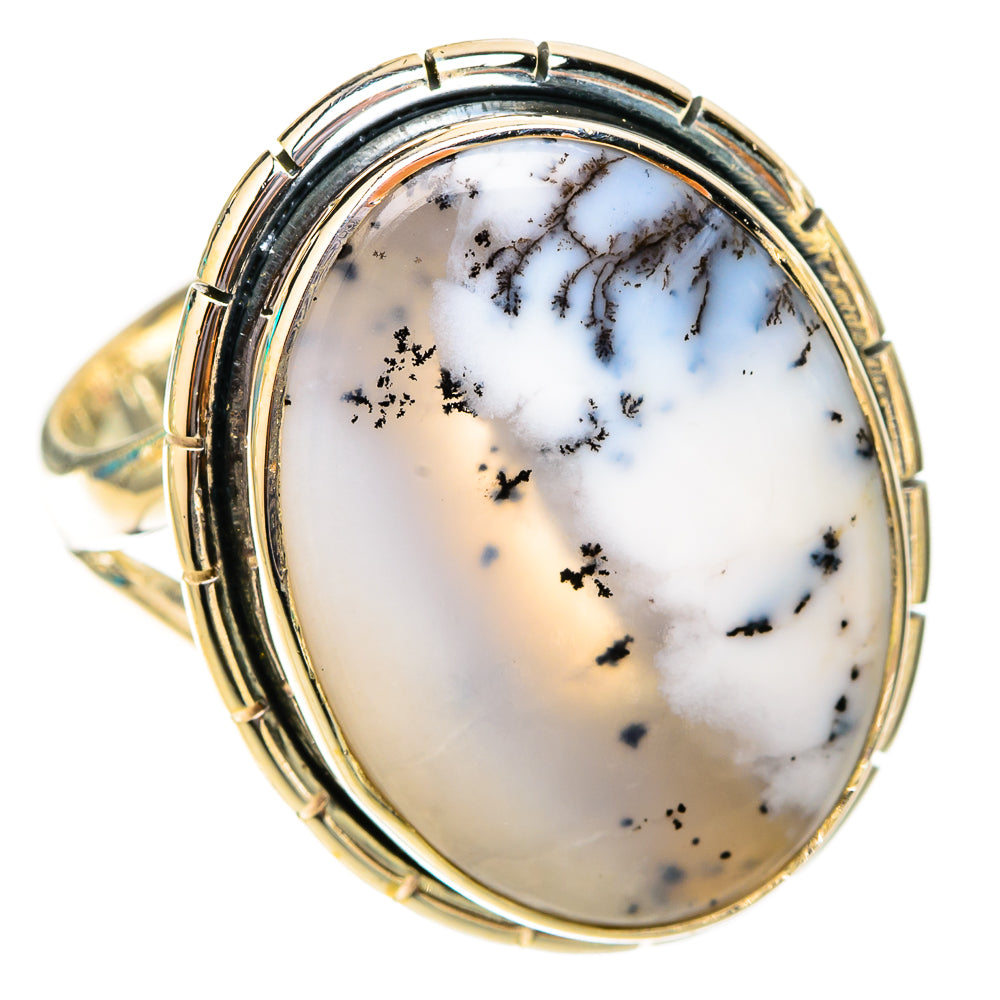 Dendritic Opal Rings handcrafted by Ana Silver Co - RING119898 - Photo 2