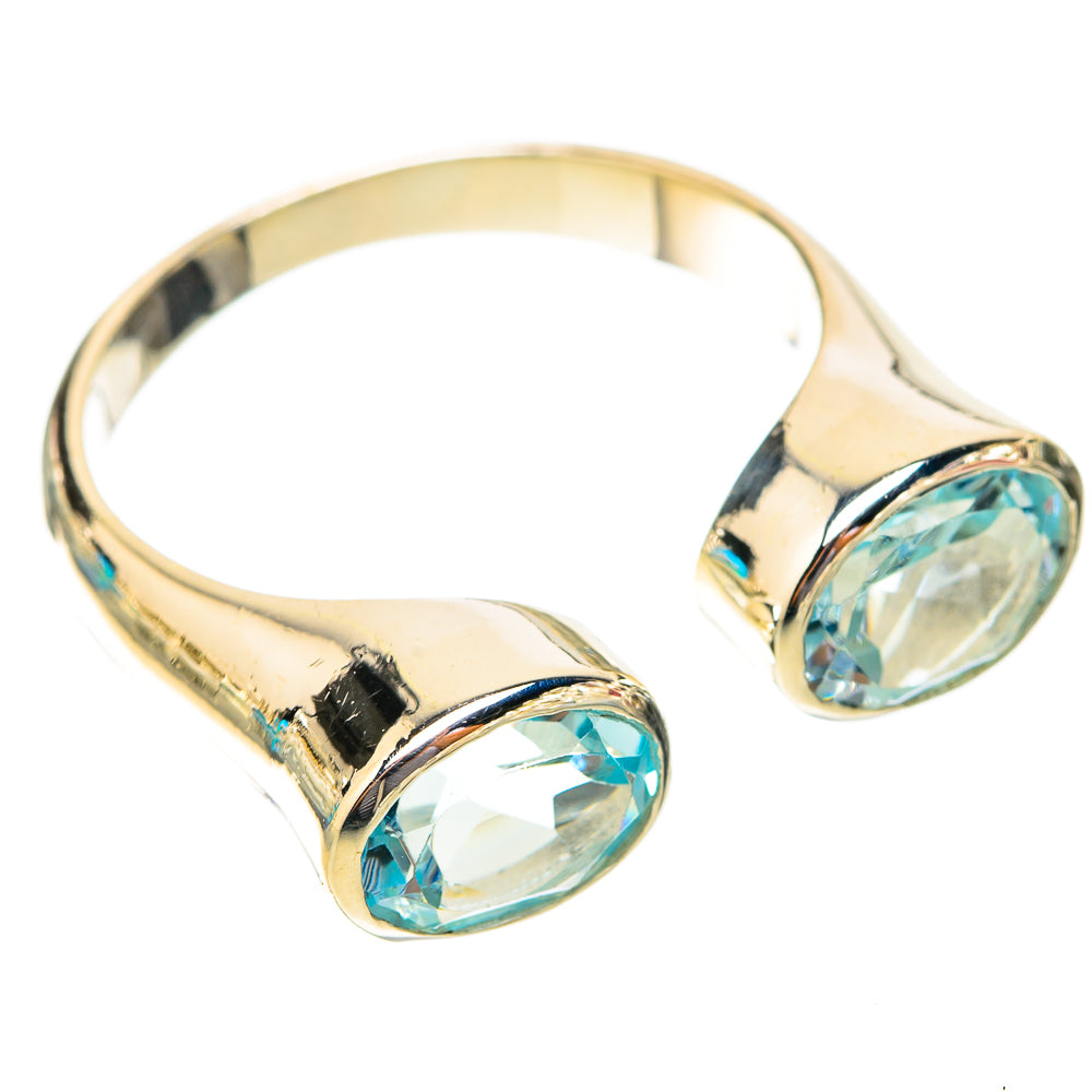 Blue Topaz Rings handcrafted by Ana Silver Co - RING119900 - Photo 2