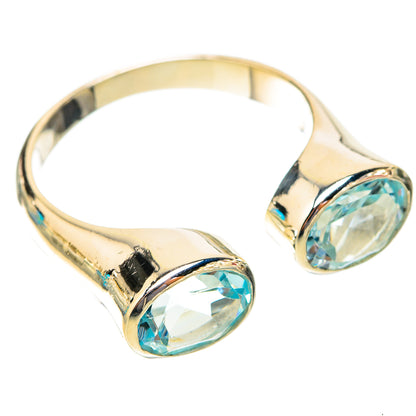 Blue Topaz Rings handcrafted by Ana Silver Co - RING119900 - Photo 2