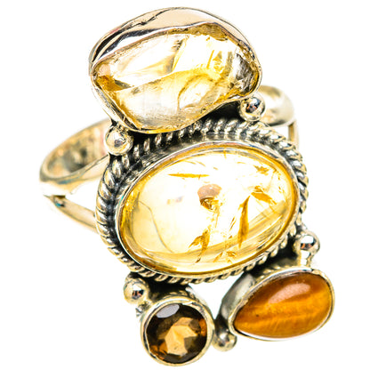 Citrine Rings handcrafted by Ana Silver Co - RING119945 - Photo 2