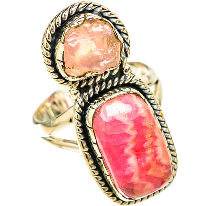 Rhodochrosite Rings handcrafted by Ana Silver Co - RING119946 - Photo 2