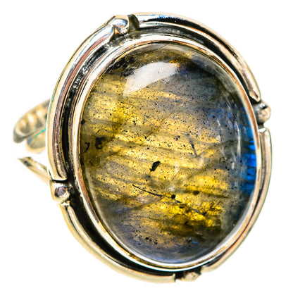 Labradorite Rings handcrafted by Ana Silver Co - RING119966 - Photo 2